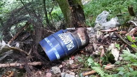 Sanacija črnega odlagališča – Banova jama 109